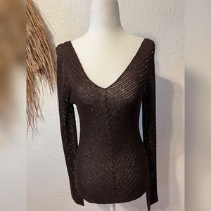 Ralph Lauren silk woven long sleeved shirt